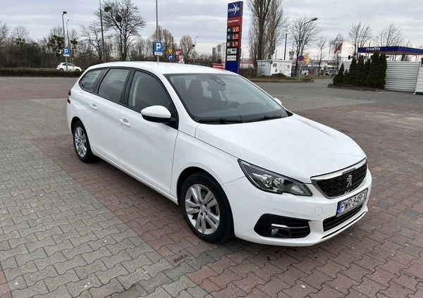 Peugeot 308 cena 44900 przebieg: 115000, rok produkcji 2019 z Stawiszyn małe 16